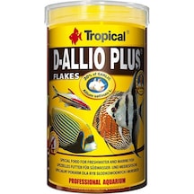 Tropical D-Allio Plus Flake Discus Balıklar İçin Sarımsaklı Pul Balık Yemi 100 ML 20 G