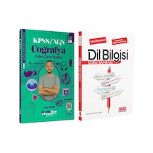 Yediiklim 2026 Kpss Coğrafya Atölye Video Ders Notları Ve Akm Dil Bilgisi Soru Bankası Seti 2 Kitap