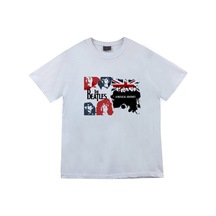 Stoned&Fame The Beatles Baskılı T-shirt Beyaz