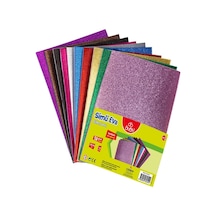 Bu-bu Eva 20x30 Simli Yapışkanlı 1,8mm 10 Renk Ev0038 5 Adet