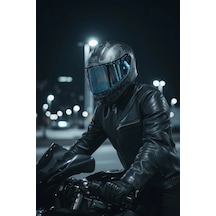 Gıvı 50.x Bones Siyah 1 Renkli 1 Şeffaf Vizörlü Motosiklet Kask Lacivert Vizör + Şeffaf Gıvı 50.x Bones Siyah 1 Renkli 1 Şeffaf Vizörlü Motosiklet Kask Lacivert Vizör + Şeffaf