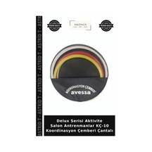 Delux Serisi Aktivite Salon Antrenmanlar Kç-10 Koordinasyon Çemberi Çantalı Çok Renkli