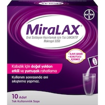 Miralax Oral Solüsyon Hazırlamak İçin Toz Laksatif Makrogol 3350