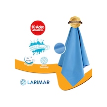 Larimar Mikrofiber Sihirli Temizlik ve Cam Bezi 10 Adet  40 x 40 CM