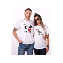 Tshirthane Dad Mom Sevgili Kombinleri Tshirt Kombini Beyaz