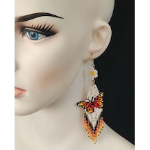 Harmel Jewelry Miyuki Kelebek Küpe