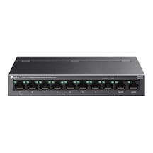 Tp-lınk Ls110p, Green Tech, 10 Port, Meggabit, 8 Port Poe+ 96w, Metal Kasa, Yönetilemez, Masaüstü Switch