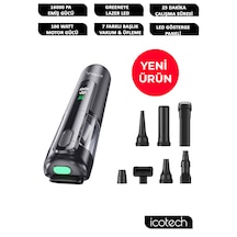 Icotech MC20 16000 Pa Greeneye Lazer Mini Araç El Süpürgesi