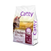 Catty Tavuklu Yavru Kedi Maması 1500 G