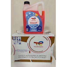 Total Glacelf 2 F Supra Organik Kırmızı Antifriz 3 Lt X 5 Adet