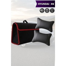 Hyundai Xg Uyumlu Koltuk Yastığı Siyah Renk Bagaj Çantası Lüks Model
