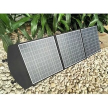 Yemleme Botu Güneş Paneli Katlanabilir 45 W Portatif Solar Su Geçirmez Güneş Enerjisi Sarj Cihazı
