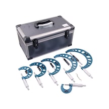 Dasqua 6-12'' 6 Parça Mekanik Mikrometre Seti 0.001'' 4112-0218