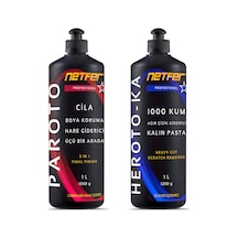 Netfer 2'li Kalın Pasta Cila Set - 2x1 L