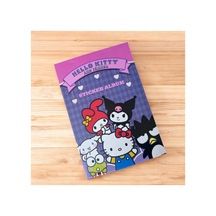 Bak Gel Al Hello Kitty Ve Arkadaşları - Kuromi Sticker Albümü, Eğlenceli Sticker Defteri - Bgakuromi006 Pembe - Gri