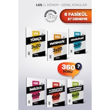 Lgs 1. Dönem Tüm Dersler Deneme Seti 6 Fasikül 27 Deneme 2027