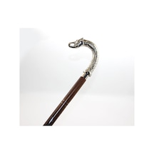 2 Adet Fil Başlıklı Pirinç Baston Pirinç Başlıklı Yürüyüş Bastonu, Walking Cane, Decorative Stick 92 Cm