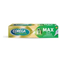 Max Tutuş + Ferahlık Diş Protezi Yapıştırıcı Krem 40 Gr 1 Adet