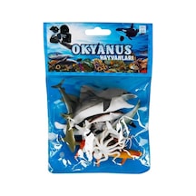 Bezos Okyanus Hayvanları Poşetli Hayvan Oyun Seti Bezos1