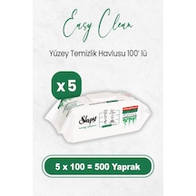 Easy Clean Yüzey Temizlik Havlusu 100 X 5 Adet 500 Yaprak Diğer
