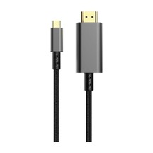 4k Usb-c Hdmı 185 Cm Görüntü Aktarım Kablosu Hd-03