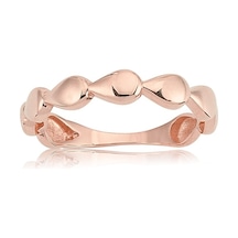 Sıralı Damla Gümüş Yüzük - 533401165