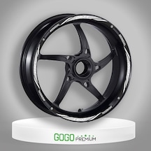 Mondial Drift L Uyumlu Beyaz 1 Set Jant Şeridi