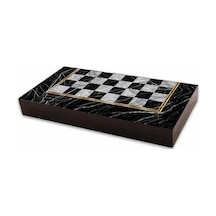 Büyük Boy Tavla Seti - 12 Mm Mdf Kasa, Şık Tasarım