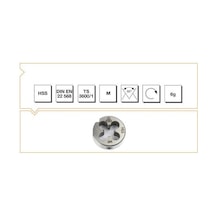Mte Metrik Normal Diş Paftaları Hss M 22