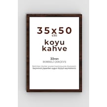 Puzzle Çerçevesi 22 Mm 35x50 Cm 1000 Lik 1000 Parça Kahverengi