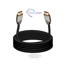 25 Metre 4k Hdmı Kablo Erkek-erkek Altın Uçlu, 18gbps, Arc & Ethernet Destekli
