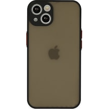 Apple iPhone  Uyumlu- 15 Kılıf Montreal Silikon Kapak - Siyah