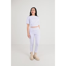 Koza Butik Kadın Kısa Kollu Yazı Baskılı Eşofman Takımı 3763-23 001 Koza Butik Kadın Kısa Kollu Yazı Baskılı Eşofman Takımı 3763-23 001