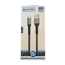 Megatech Mt-120wt Hasır 120w Usb To Type-c Data Kablosu