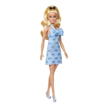 Barbie Büyüleyici Parti Bebekleri - Mavi Fiyonklu Elbiseli