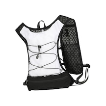 Suntek Kadın Koşu Yeleği Koşucu Sırt Çantası Hidrasyon Beyaz