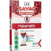 8. Sınıf Matematik 20 Deneme SayAÇ - Evrensel İletişim Yayınları