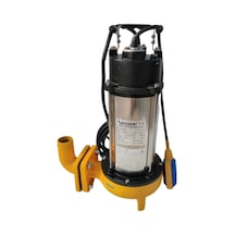 Cut1500af 2 Hp 380v Süper Öğütücülü Paslanmaz Çelik Bıçaklı Pis Su Foseptik Dalgıç Pompa