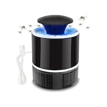 Geeroyoo "uv Işık Ve Fanlı Sivrisinek Öldürücü - 40m² Etkili, Kimyasalsız, Usb Güçlü, Bebekler İçin Güvenli" Siyah