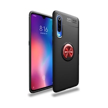 Xiaomi Mi 9 Kılıf Yüzüklü Kamera Korumalı Range Ring Silikon Kılıf