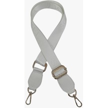 Sosela 99-90003 Beyaz 3 Cm Kolon Gold Askı Çanta Aksesuarı - Beyaz