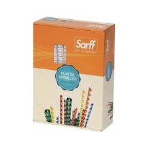 Sarff Spiral Plastik 45 Sy 8 Mm Beyaz 15312011 Çok Renkli