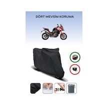 Siyah Arka Çanta Uyumlu Ducati Multistrada V4 Pikes Peak Uyumlu Motosiklet Brandası Motor Örtüsü