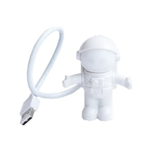 Geeksen Uzaylı Figürlü Usb Led Gece Lambası - Ev Kullanımı İçin Konforlu Ve Pratik Beyaz Model Beyaz