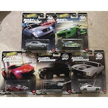 Hot Wheels Premium Fast And Furious 25. Yıl Özel Koleksiyon Araba Seti, 5'li Paket, 3+ Yaş, Model Hnw46 979n