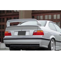 Bmw E36 Gtr Spoiler E36 Yüksek 4 Parça Spoiler - Boyasız - Bodykit Store