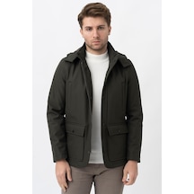 White Stone Bello 7777 Slim Fit Soft Shell Kaban Haki-Haki