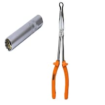 14mm 9cm Buji Lokması Yıldız Mıknatıslı Lokma Buji Pensesi Rico