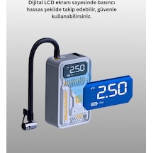 Hızlı - 247 - Şişirme Güçlü Motorlu 150 Psı Araba - Csmo-tex - Lastik Pompası