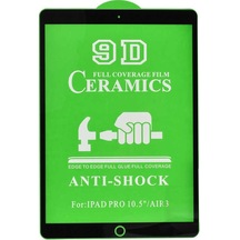 Lexroo Apple Apple iPad Uyumlu Pro 10.5 7.nesil Tablet Seramik Ekran Koruyucu - Siyah